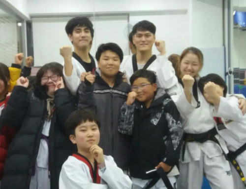 Korean student learning Taekwondo from non-korean Master.